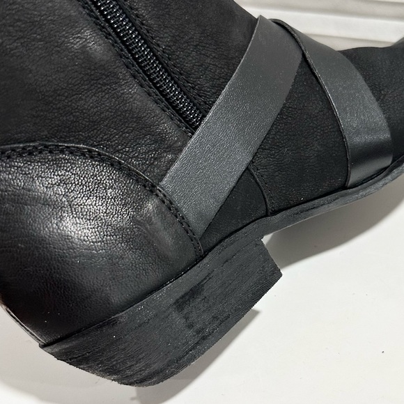 🌸SOLF WALK🌸 Rayne Black Ankle Boots Size: 11 - Picture 10 of 12